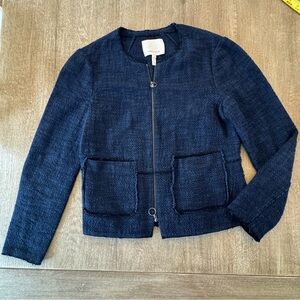 Rebecca Taylor navy/black Blazer